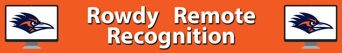 Rowdy Remote Recognition Banner